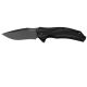 Сгъваем нож Kershaw LATERAL - BLACK, SERRATED