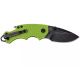 Сгъваем нож Kershaw SHUFFLE - LIME GREEN, BLACKWASH