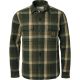 Ловна риза Chevalier Axe overshirt Green checked